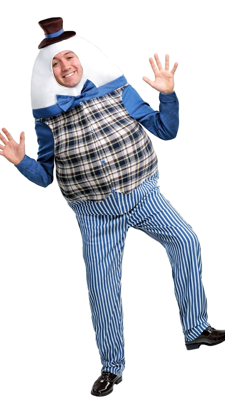 FUN2678AD Ai Adult Classic Humpty Dumpty Costume